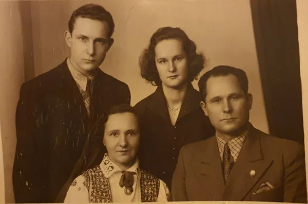 Gerdas un Jāzepa laulības 20. gada diena (24.12.1955)