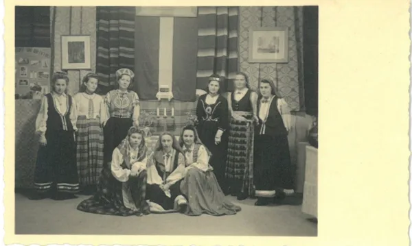 Latviešu darba skate 1946. gads, Vācija